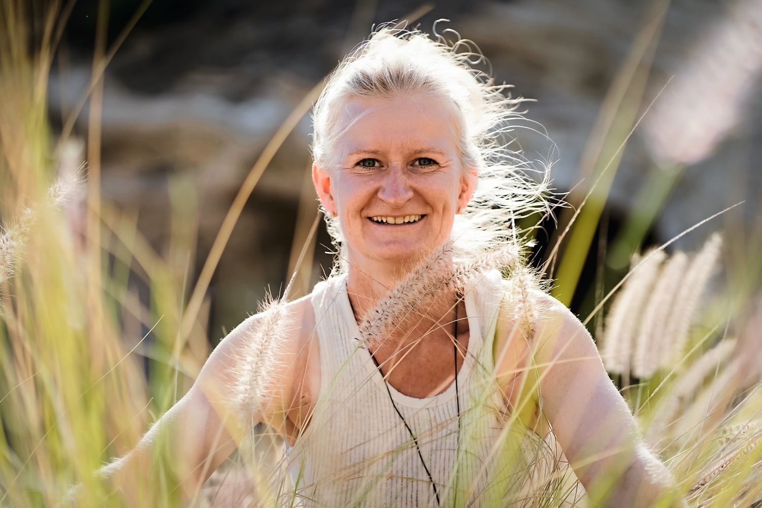 Reiseverkäuferin und Yoga-Expertin Jana Giebe engagiert sich auch für das Thema Nachhaltigkeit