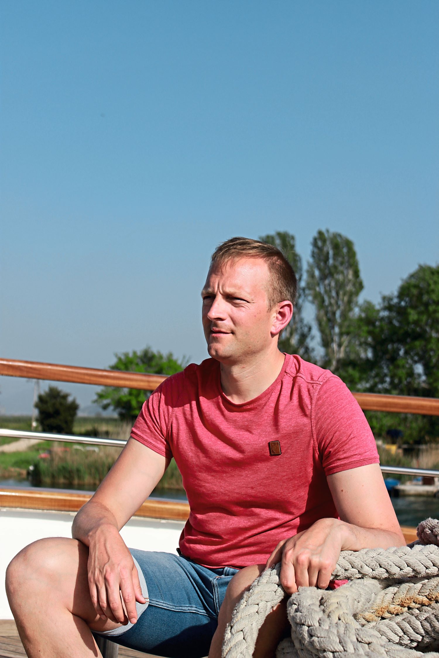 Fühlt sich auf Schiffen wohl: Reisebüro-Inhaber Christian Baumann