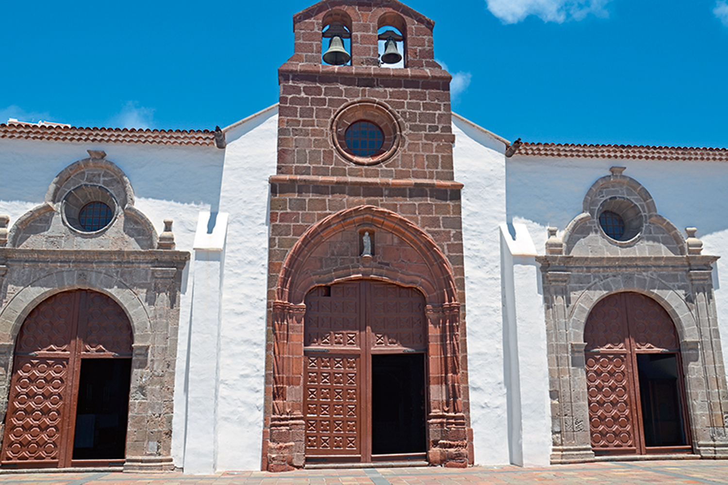 Im Vorläufer der Kirche Nuestra Senora de la Asuncion soll Kolumbus einst gebetet haben