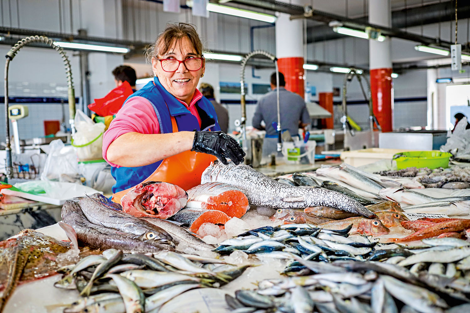 Damals wie heute: Fischhandel ist Frauensache