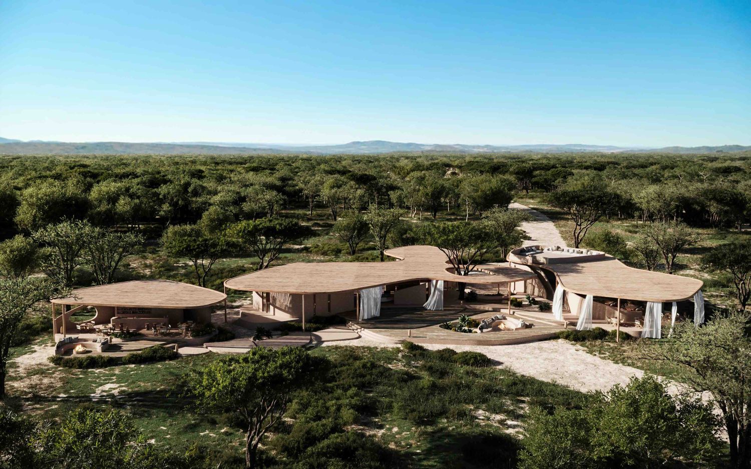 Ende des Jahres will das Ubuya a Banyan Tree Escape in Tansania die ersten Gäste empfangen Luxuriöse Banyan Tree Ubuyu Lodge in Tansania – modernes Safari-Resort inmitten weiter Savannenlandschaft mit nachhaltiger Architektur und exklusivem Design.