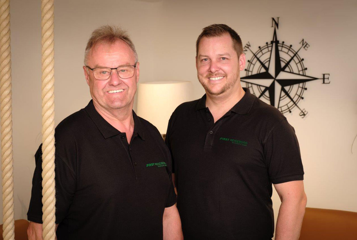 Vater und Sohn: Inhaber Lothar Schröger und Geschäftsführer Dominik Schröger
