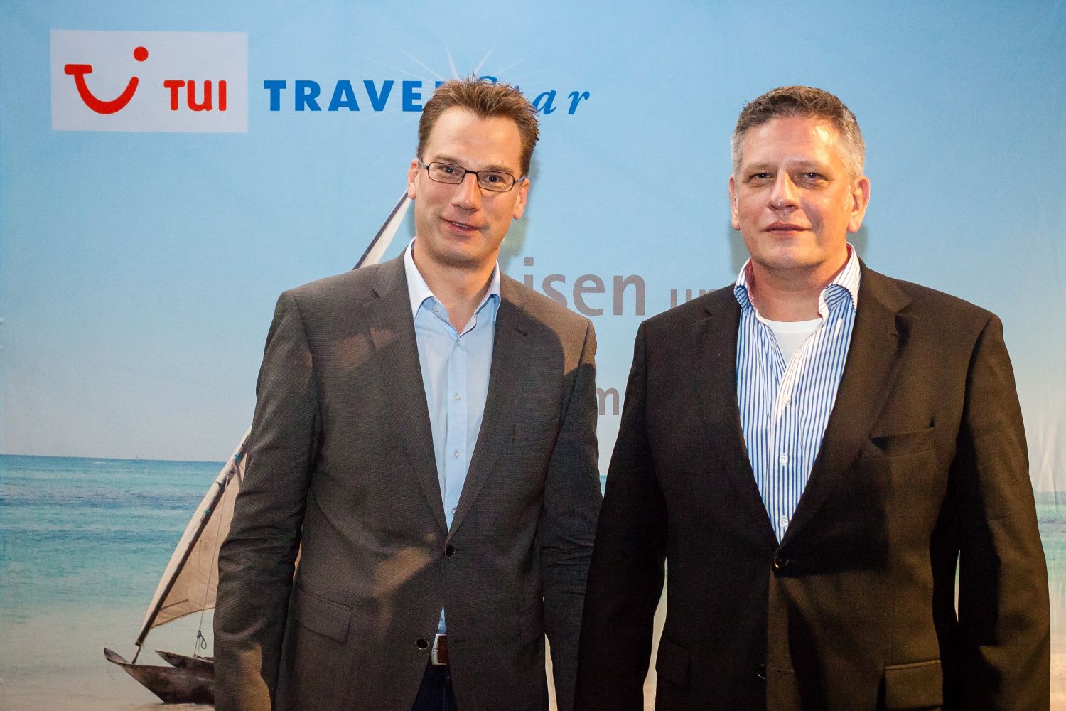 Sie steuern TUI Travel Star: Lars Helmreich (links) und Oliver Grimsehl