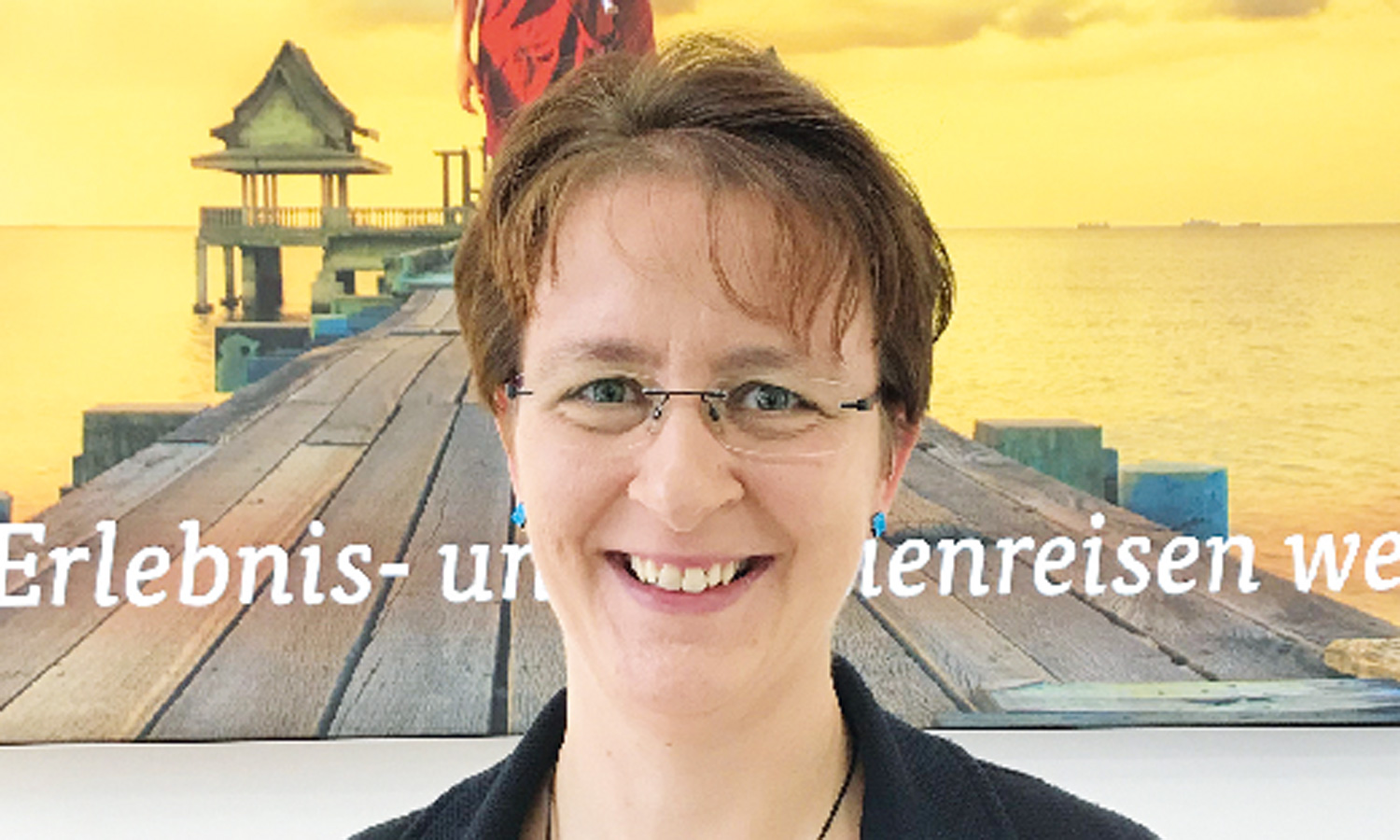 Tanja Nikolaus vom Hapag-Lloyd-Reisebüro in München/Altstadt erfüllte zwei älteren Damen einen Lebenstraum