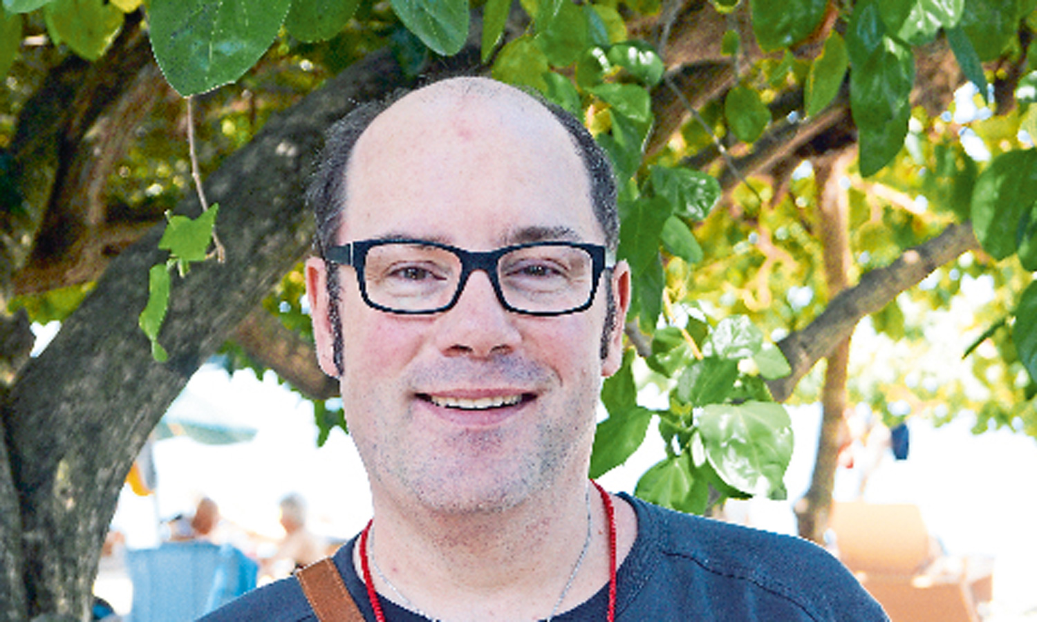 Thomas Gerung, Inhaber von MKR Reisen, freut sich über den Umzug seines Büros