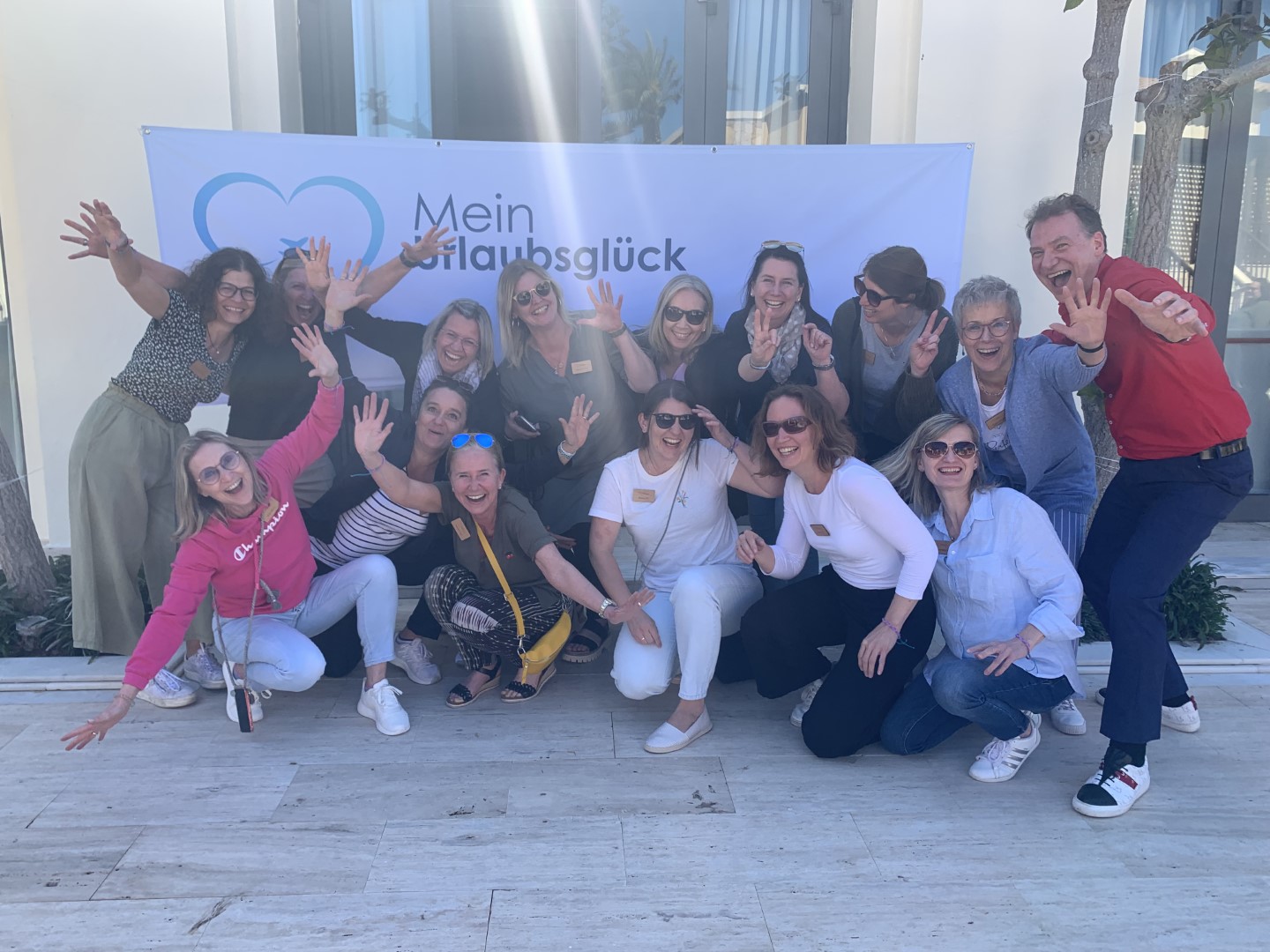 … und ein Gruppenbild mit „Gänsehaut-Feeling“. Rechts im Bild Ingo Lies.