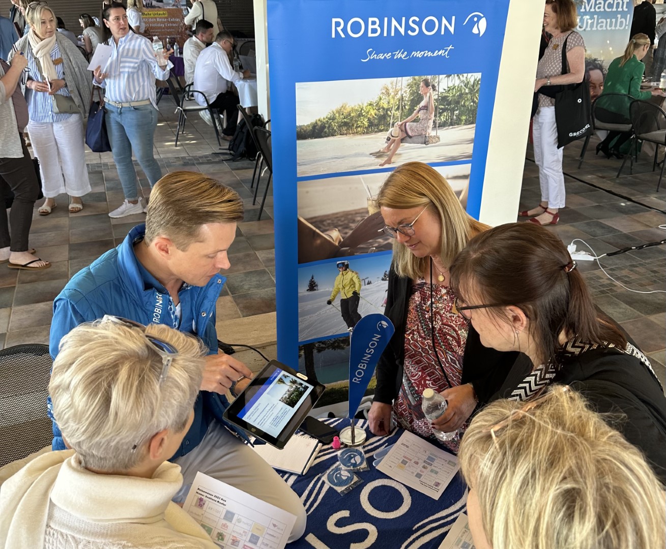 Reisemesse: Für Robinson war Tobias Jentzsch mit dabei