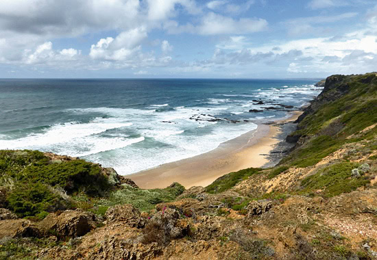 Tolle Ausblicke gibt es an der Algarve zuhauf.