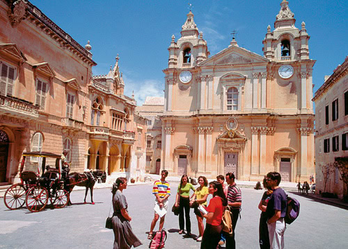...und die ehemalige Hauptstadt Mdina.