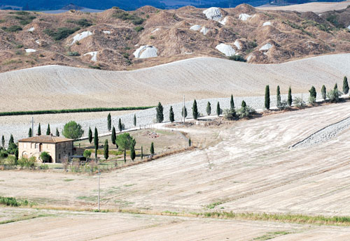 ... weil sich so die bilderbuchmäßige Landschaft perfekt überblicken lässt. Fotos: mk