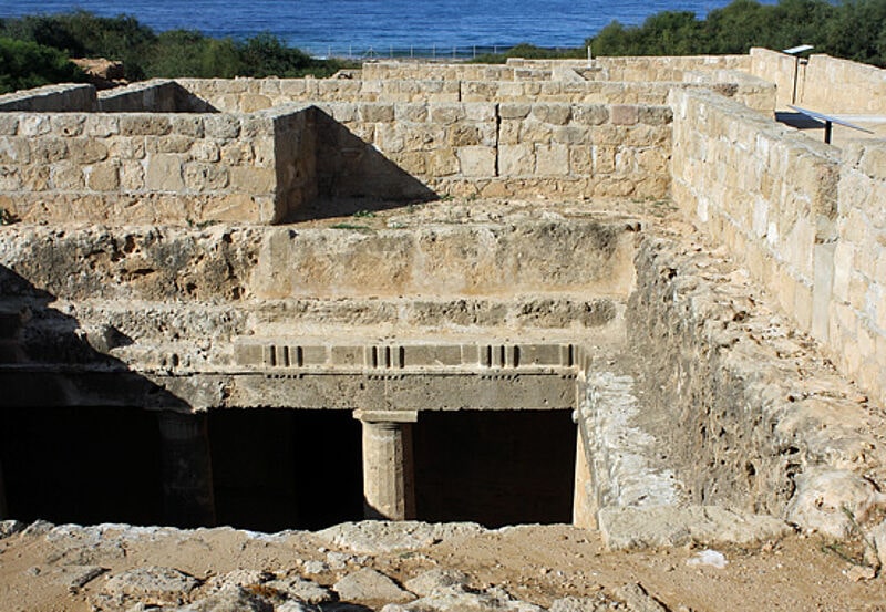 Die so genannten Königsgräber lagen einst unter der Erde.