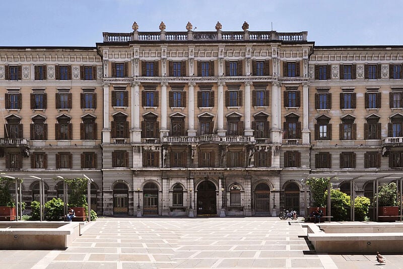 Dieses über 100 Jahre alte Gebäude in Triest wird in ein 25 Hours umgebaut. Foto: Studio Architetto Luciano Parenti_Bearbeitung BWM Architekten
