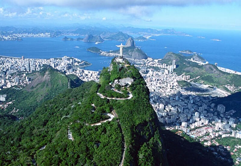 Besuchermagnet: Rio de Janeiro mit der Christus-Statue