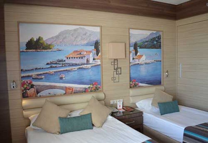 Alte Möbel raus, neue Möbel rein: Zimmer im Club Calimera Kaya Side