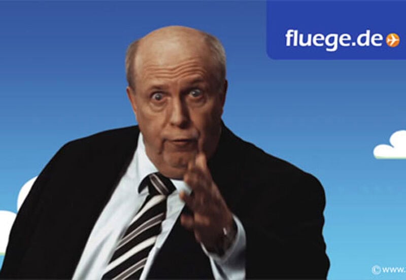 Fußball-Manager, Motivator und Kolumnen-Schreiber: Reiner Calmund wirbt ab sofort für Fluege.de
