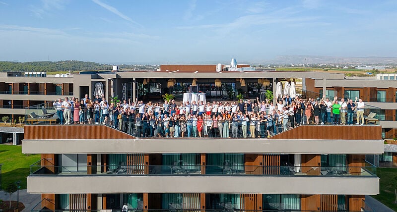 Rund 120 Reiseverkäufer trafen sich im neuen Aldiana Club Side Beach in der Türkei