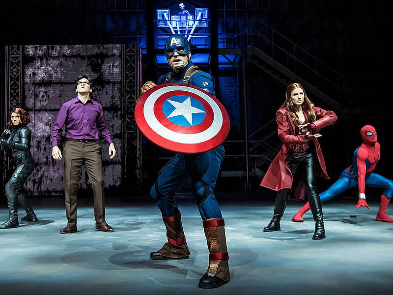 Die Marvel-Superhelden erobern das Disneyland Paris. Modell: Disney