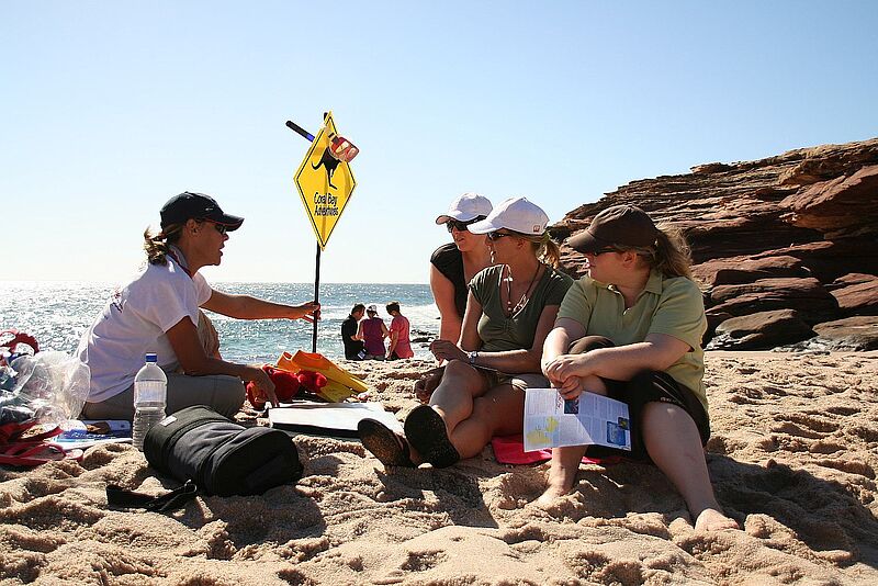 Bereits 2008 waren Reiseverkäufer mit FTI unterwegs in Westaustralien - und erlebten unter anderem eine außergewöhnliche Reisemesse in der Natur. Foto: ah