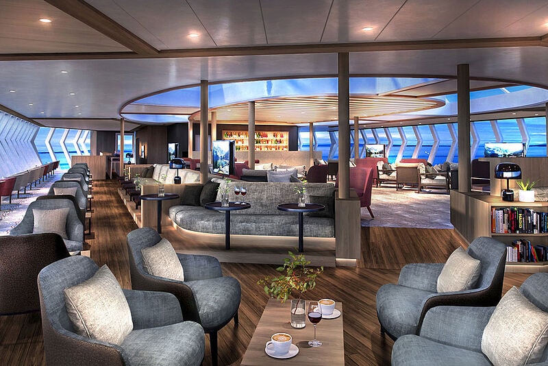 Die „Explorer Bar“ auf der heutigen Finnmarken und zukünftigen Otto Sverdrup