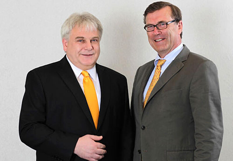 Das neue LCC-Duo: Klaus Henschel (links) und Hasso von Düring