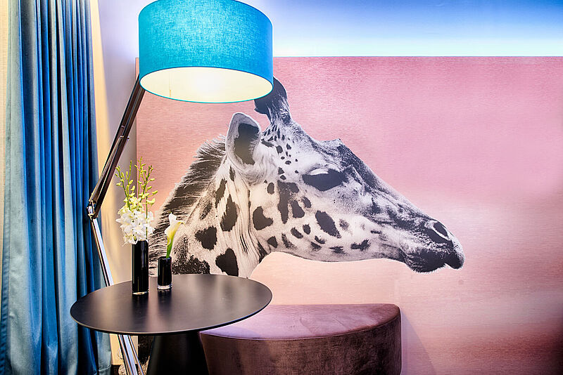 Detail in den Zimmern im Nyx Hotel Munich. Foto: Leonardo Hotels