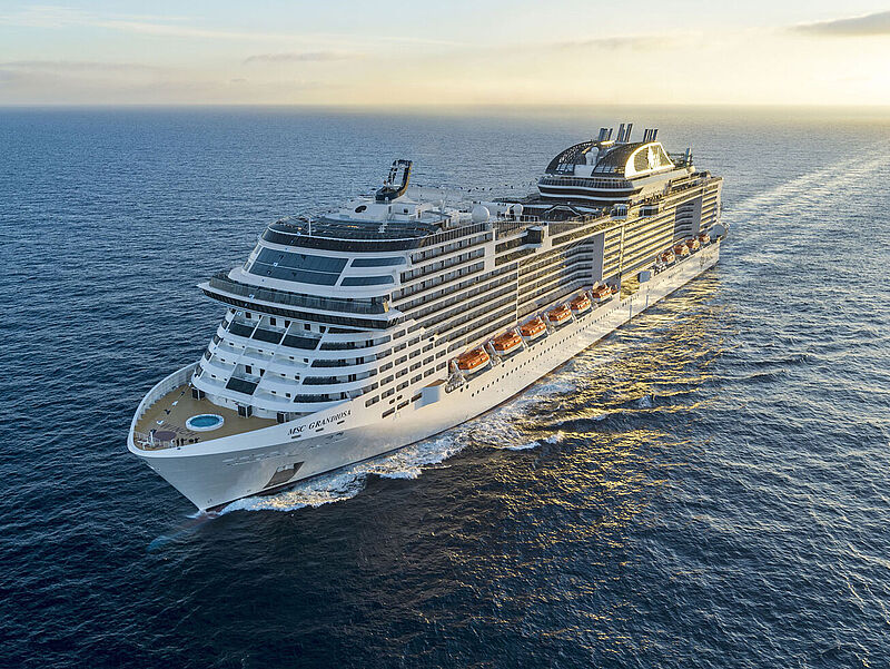Für den Verkauf von MSC-Kreuzfahrten gibt es 2021 bis zu 16 Prozent Provision. Foto: MSC