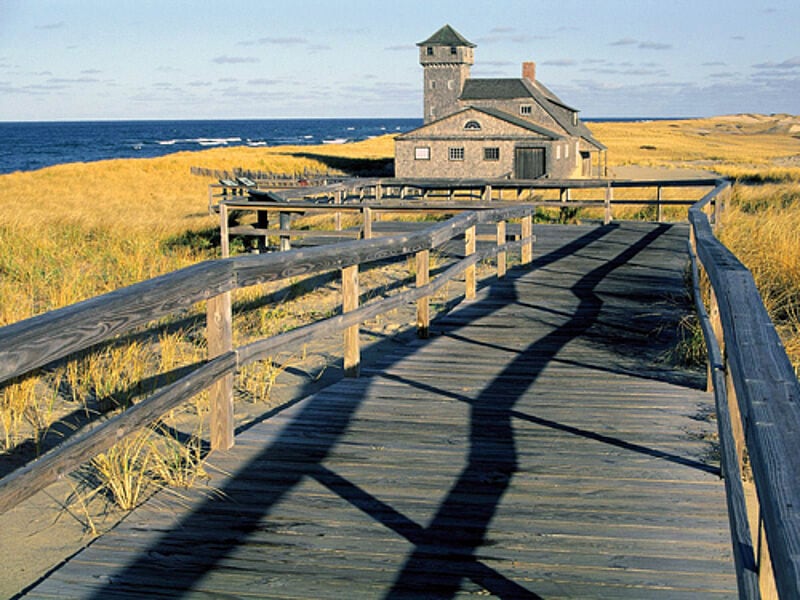 Eine herrliche Küstenlandschaft erwartet den Besucher in Cape Cod.