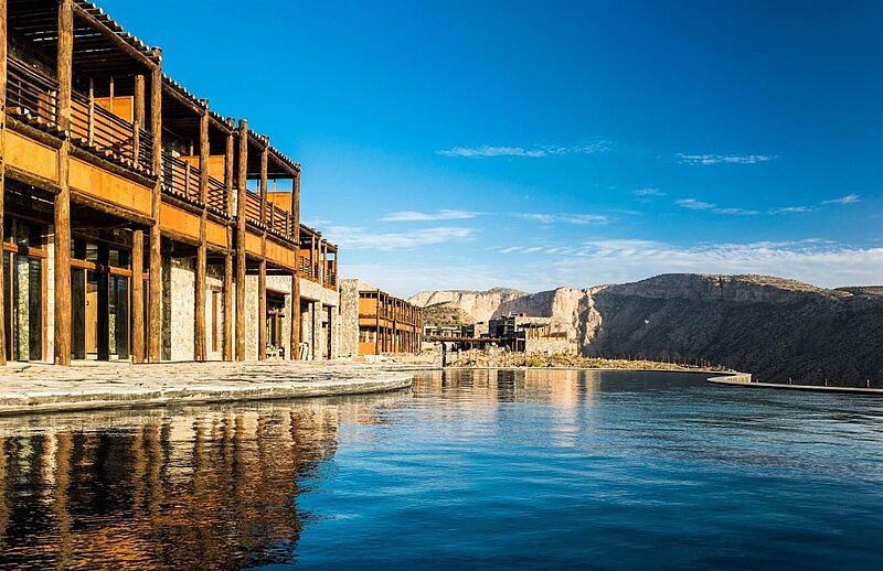 Neu im Vtours-Angebot: das Fünf-Sterne-Resort Alila Al Jabal Akhdar Hotel in Oman