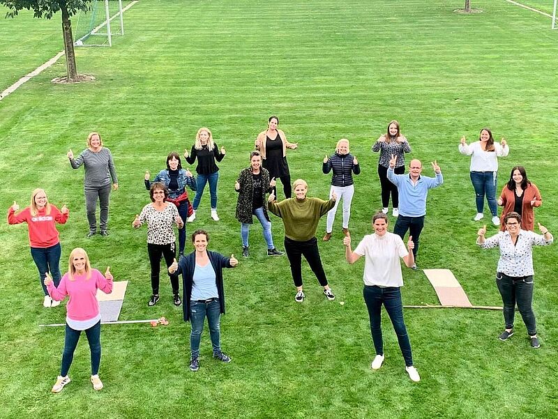 Glückliche Sieger: Das Team vom First Reisebüro Wilmering in Vechta. Foto: privat
