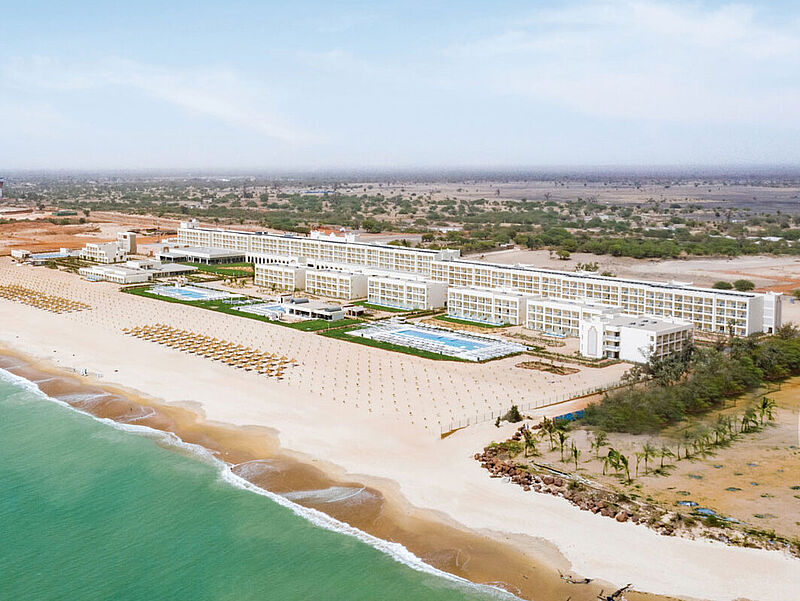 Das Riu Baobab in Senegal bietet 502 Zimmer. Foto: Riu