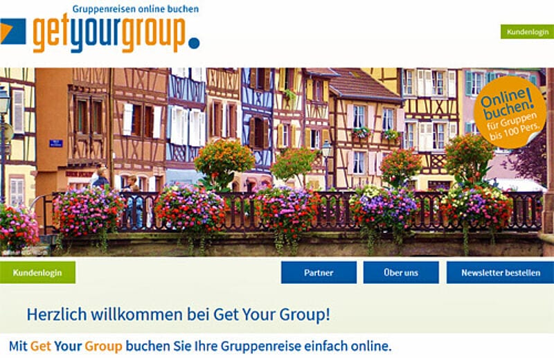 Über das neue Portal „Get Your Group“ können Partner von STB-Reisen günstiger buchen
