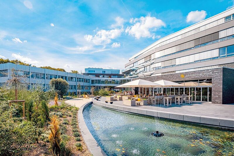Auch Schauinsland-Reisen, im Bild die Zentrale in Duisburg, hat den Rahmenvertrag mit der QTA gekündigt