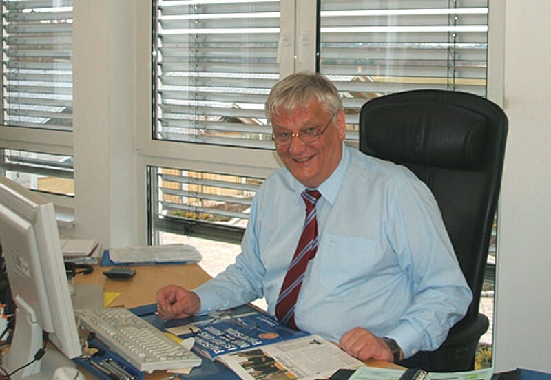 Freut sich über ein Umsatzwachstum von 13 Prozent: Schmetterling-Geschäftsführer Willi Müller