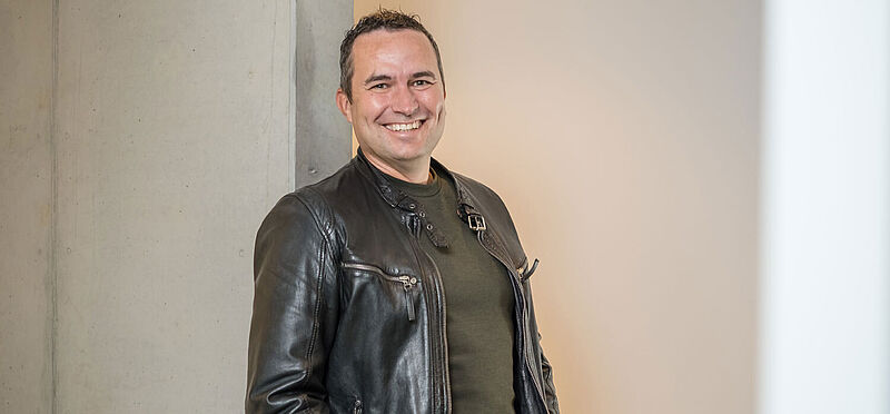 In Feierlaune: Solamento-Chef Sascha Nitsche