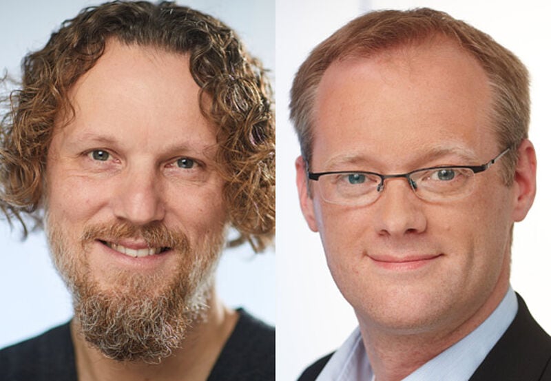 Marek Andryszak (links) wird Chef von TUI Deutschland, Stefan Baumert steigt zum Touristikgeschäftsführer auf.