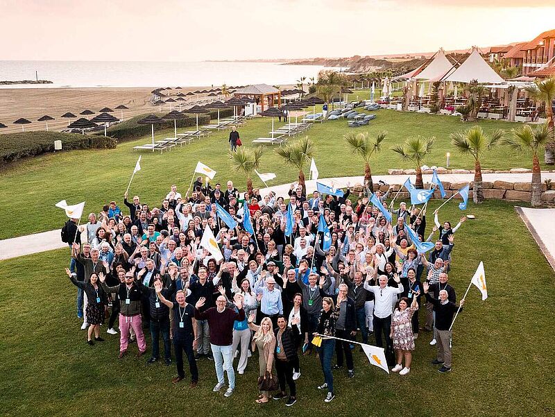 Mehr als 300 Reiseexperten aus dem TUI-Franchise waren im Robinson Club Cyprus zu Gast. Foto: TUI