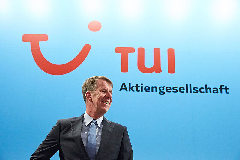 2019 war auch für TUI ein schwieriges Jahr: Vorstandsvorsitzender Fritz Joussen