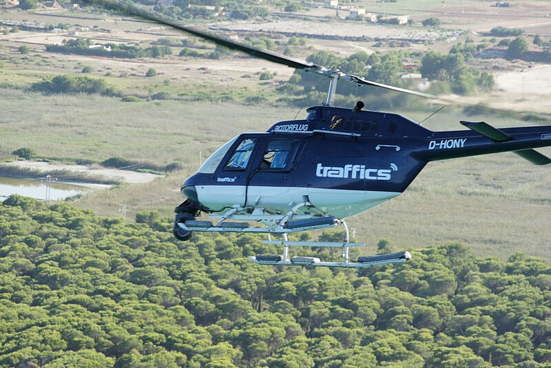 Mit vielen Innovationen setzte Traffics seit der Gründung neue Akzente in der Branche, etwa durch Luftaufnahmen von Zielgebieten