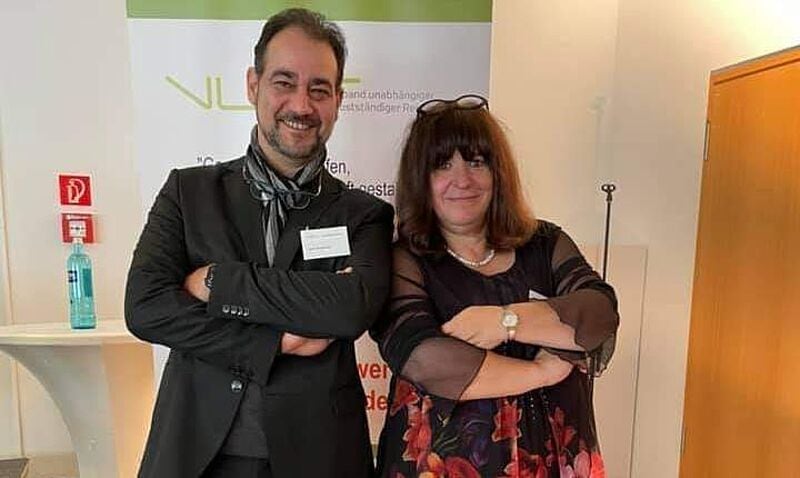 Wiedergewählt: Cyrus Nurischad und Marija Linnhoff