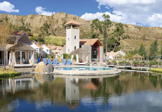 Klasse Stützpunkt im Colca-Tal nahe Chivay: das Hotel Aranwa