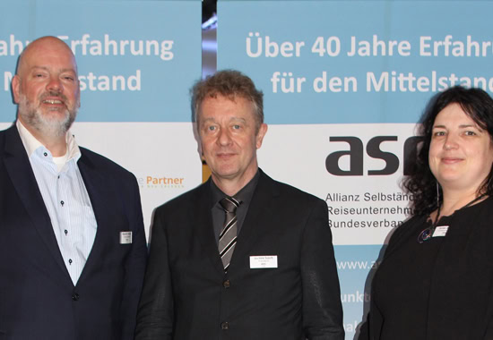 Das ist der neue Vorstand des ASR (von links): Vizepräsident Martin Pundt, Präsident Jochen Szech und Schatzmeisterin Anke Budde