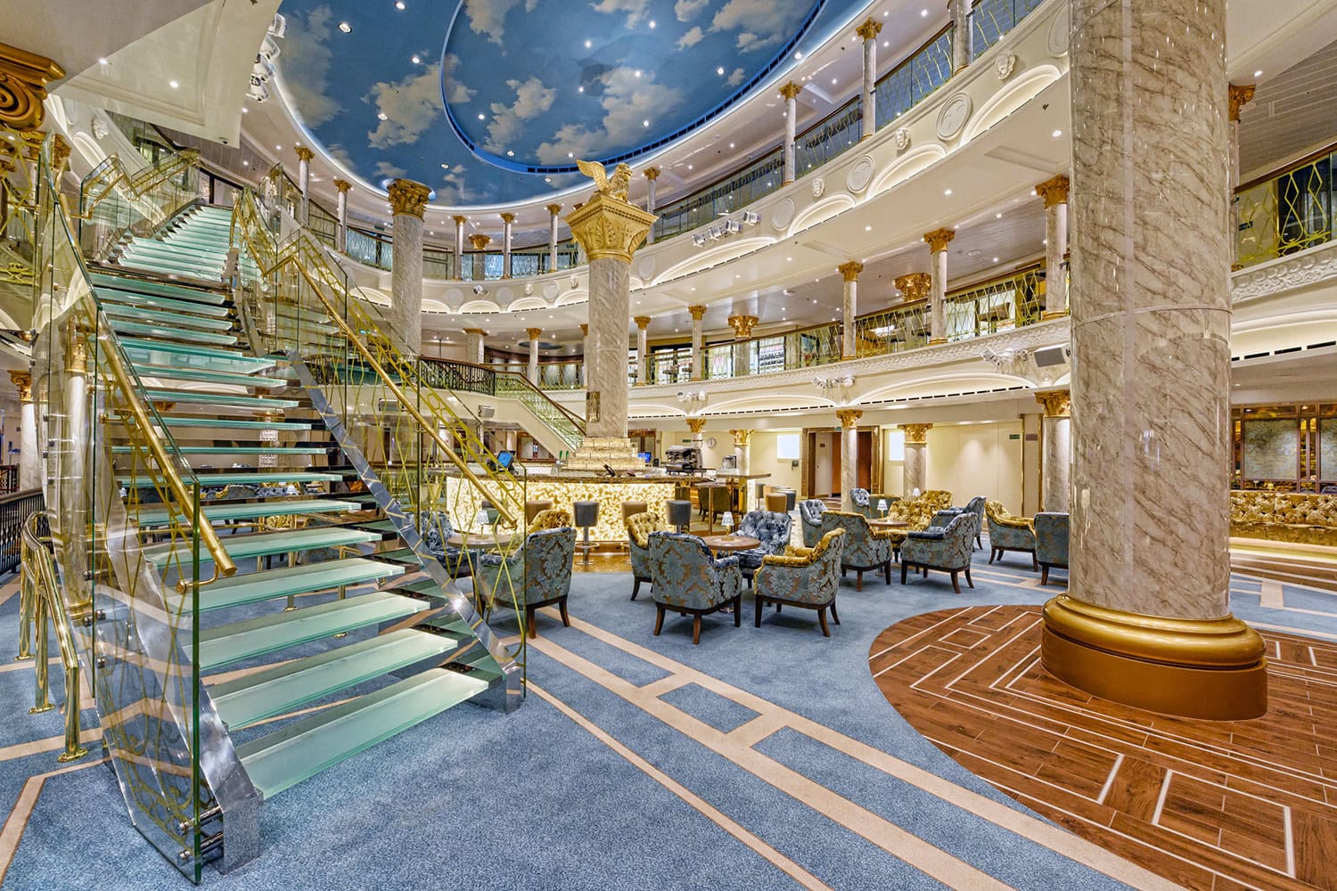 Atrium der Costa Venezia