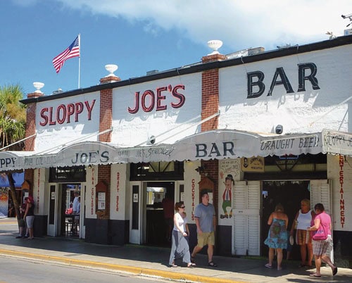 Sloppy Joe’s war das Stammlokal von Ernest Hemingway. Fotos: hw