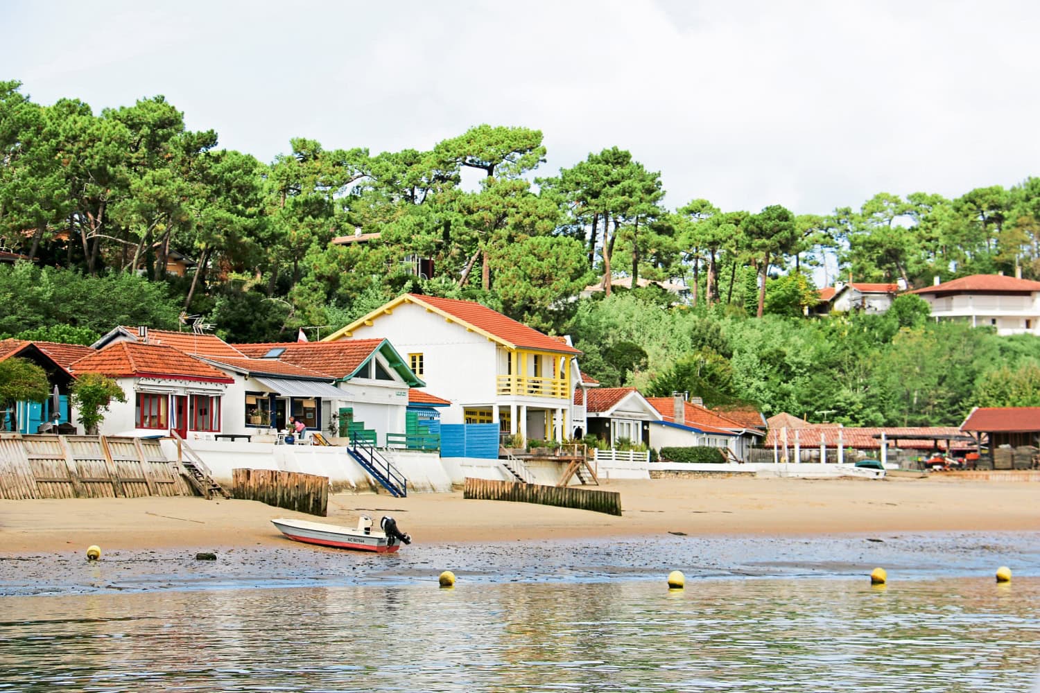 Blick vom Boot
direkt in den Alltag der Bewohner des Cap Ferret