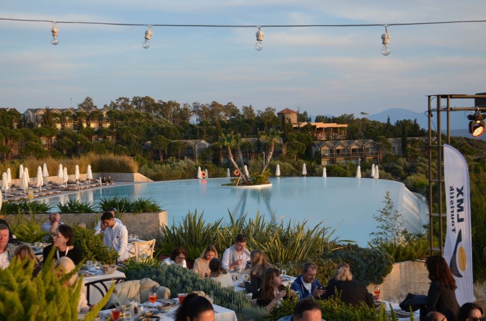 Abendessen im Club Marvy