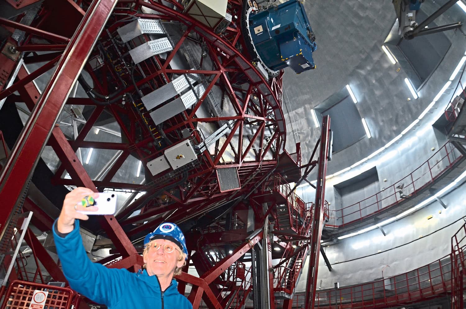 Matthias Bopp im Gran Telescopio Canarias