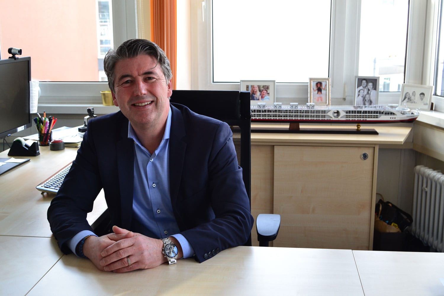 Sieht Nicko Cruises auf Kurs: CCO Guido Laukamp. Foto: ta