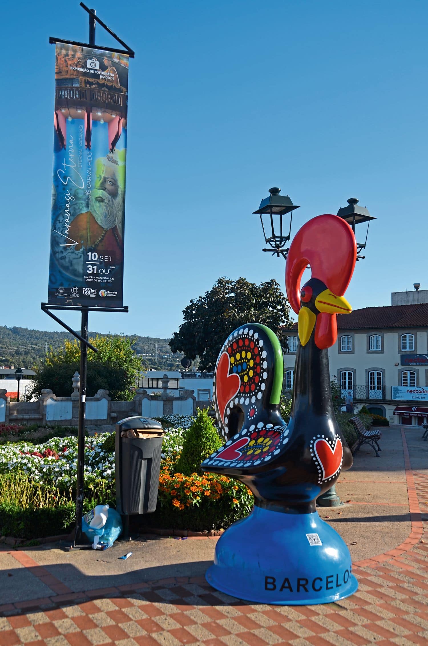 Der Hahn von  Barcelos ist  das inoffizielle  Nationalsymbol der Portugiesen