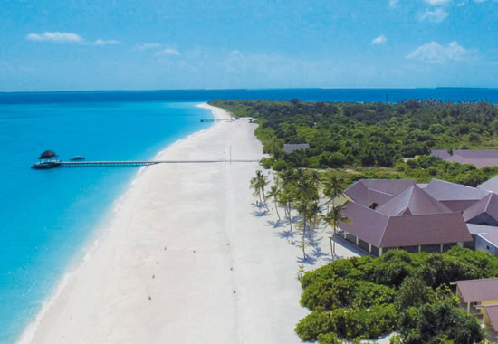 An diesem Strand sollen sich bald die ersten Schauinsland-Gäste sonnen