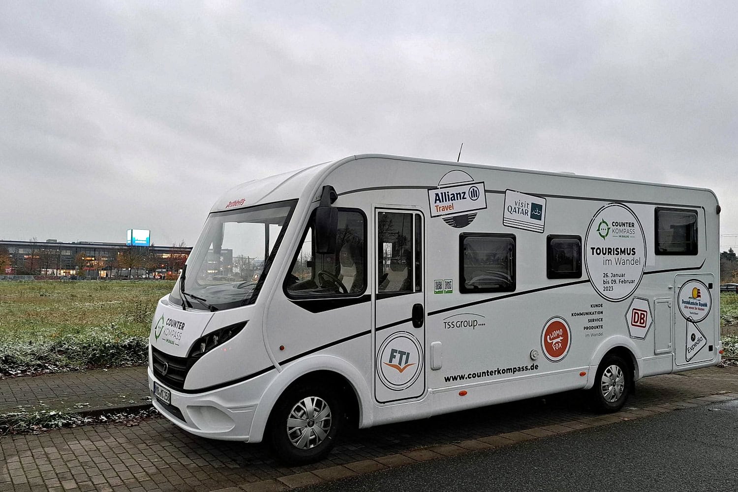 Mit dem diesem Camper tourt TSS im Januar und Februar durch Deutschland